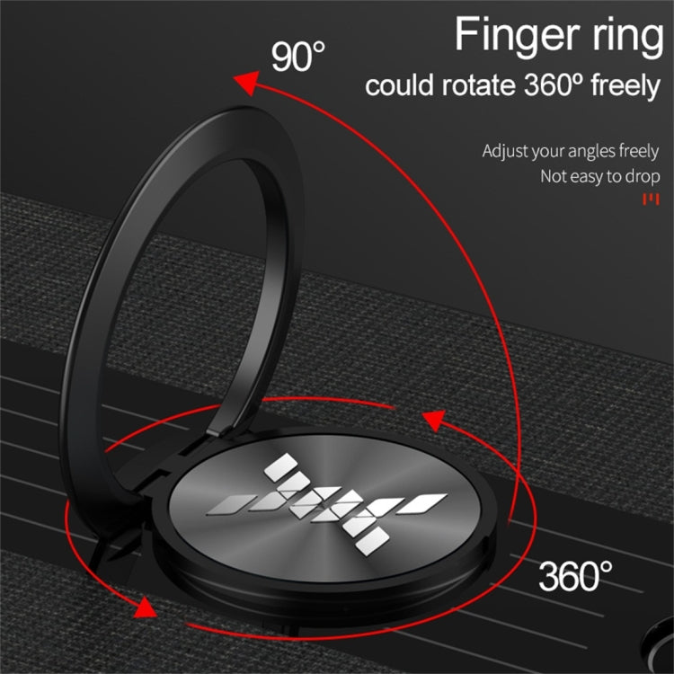 XINLI Stitching Cloth Textue Shockproof TPU Protective Case with Ring Holder, For Huawei Honor 20 Pro, For Huawei Honor 7X, For Huawei Honor 8X, For Huawei Honor 9X