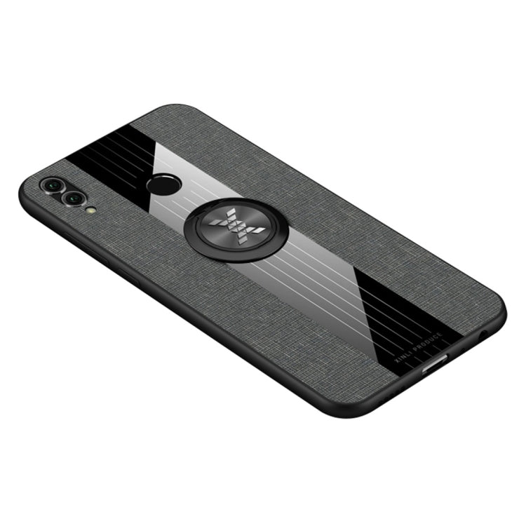 XINLI Stitching Cloth Textue Shockproof TPU Protective Case with Ring Holder, For Huawei Honor 20 Pro, For Huawei Honor 7X, For Huawei Honor 8X, For Huawei Honor 9X