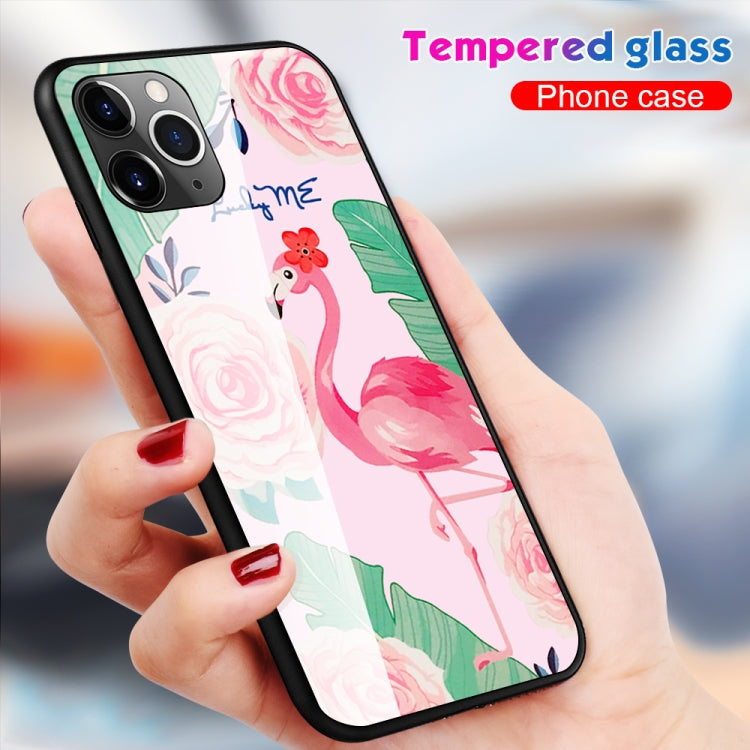 Colorful Painted Glass Case, For iPhone 11