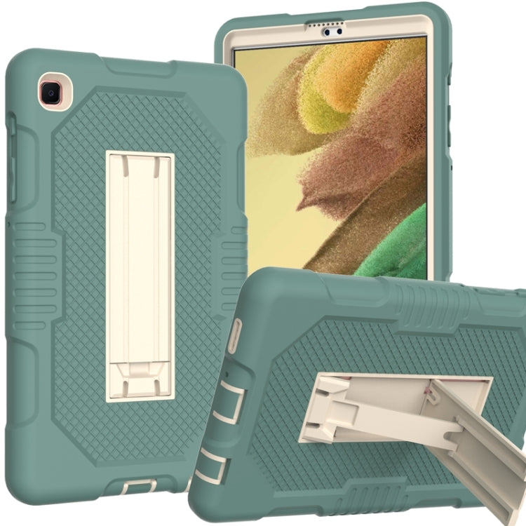 Contrast Color Robot Shockproof Silicone + PC Protective Case with Holder, For Samsung Galaxy Tab A7 Lite T220 / T225 (2021)