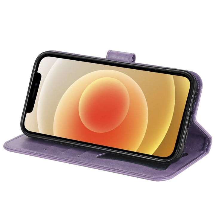 7-petal Flowers Embossing Pattern Horizontal Flip PU Leather Case with Holder & Card Slots & Wallet & Photo Frame, For iPhone 11, For iPhone 11 Pro, For iPhone 11 Pro Max, For iPhone 12 mini