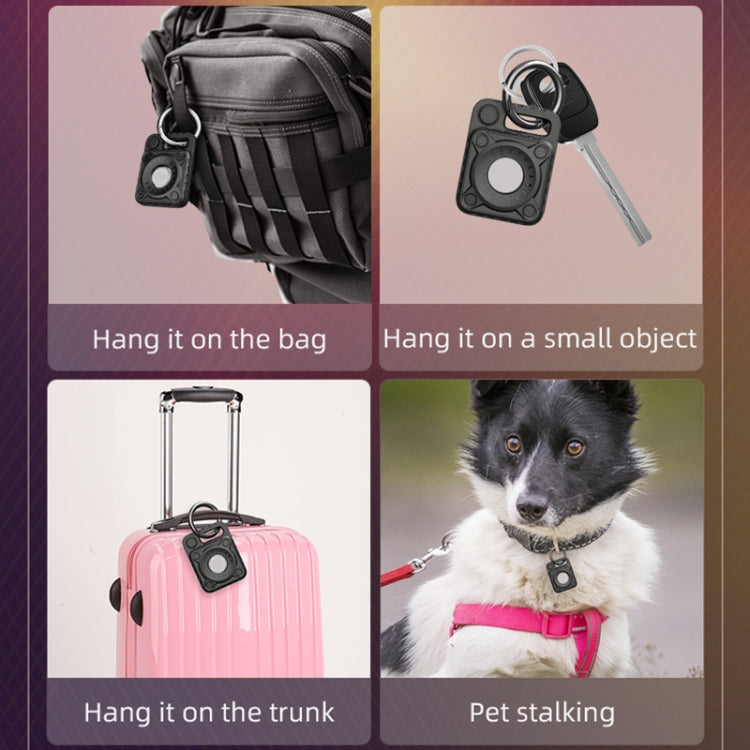 Anti-scratch Shockproof TPU Protective Cover Case with Keychain Hook Loop, Punk Armor