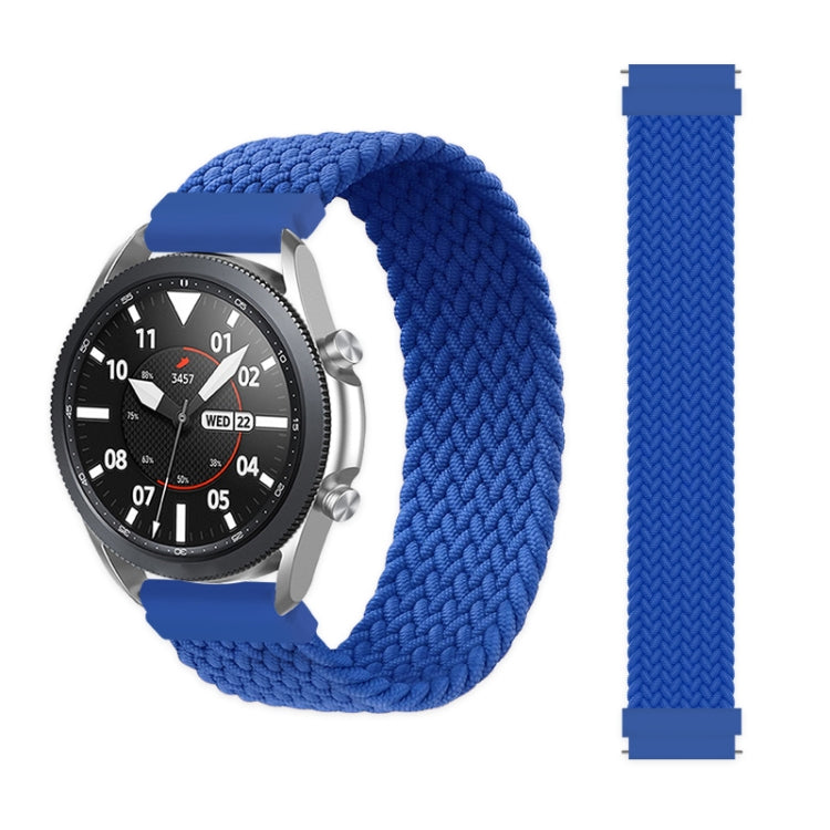 For Garmin Vivoactive 3 Adjustable Nylon Braided Elasticity Replacement Strap Watchband, 125mm, 135mm
