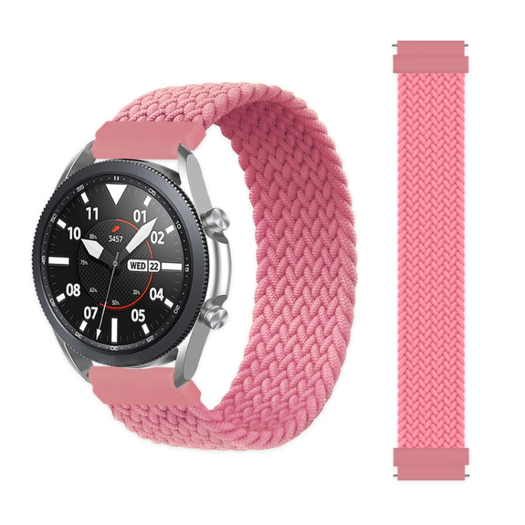 For Garmin Vivoactive 3 Adjustable Nylon Braided Elasticity Replacement Strap Watchband, 125mm, 135mm