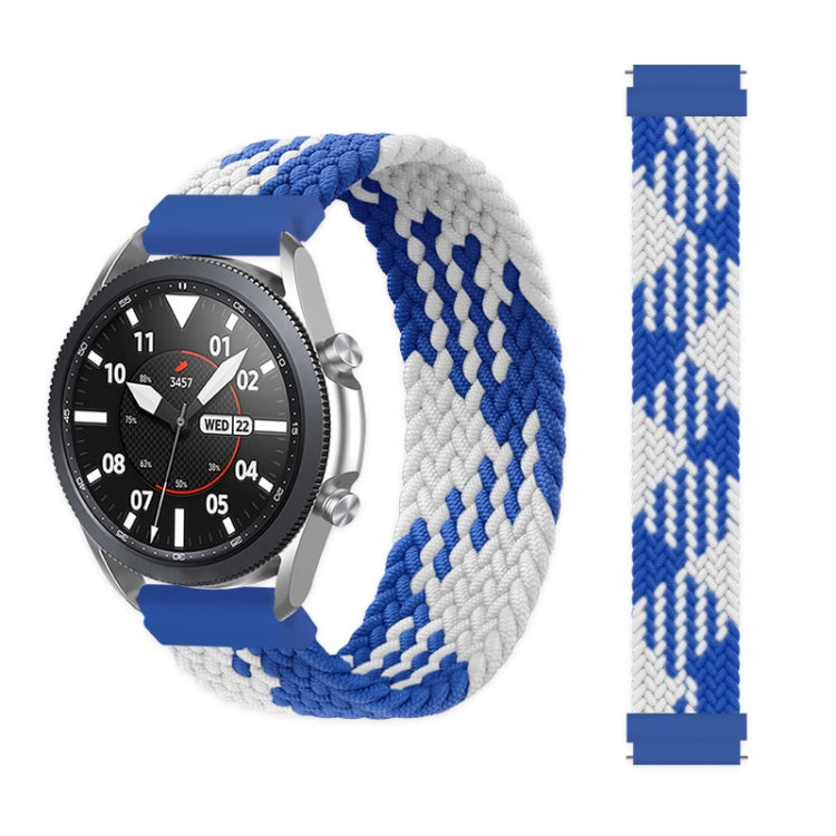 For Garmin Vivoactive 3 Adjustable Nylon Braided Elasticity Replacement Strap Watchband, 125mm, 135mm