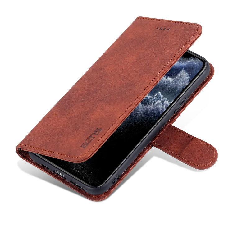 AZNS Skin Feel Calf Texture Horizontal Flip Leather Case with Card Slots & Holder & Wallet, For iPhone 11 Pro, For iPhone 11, For iPhone 11 Pro Max, For iPhone XS / X