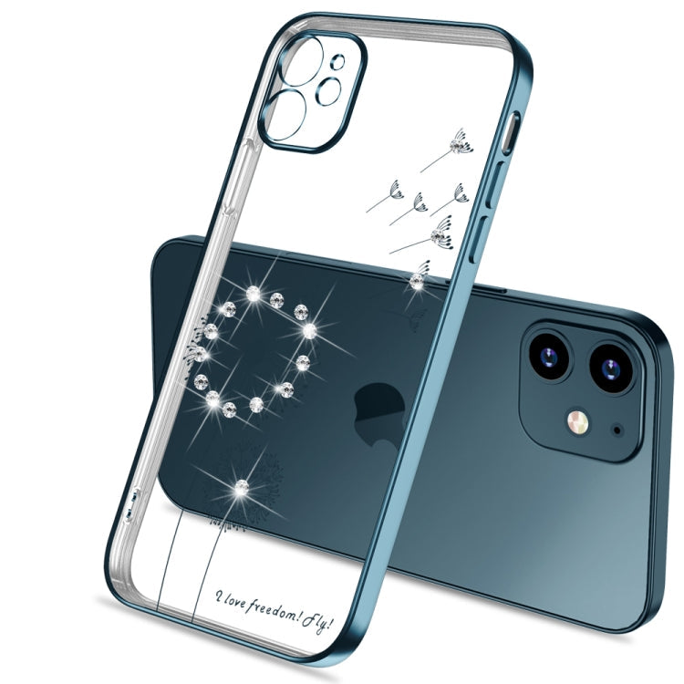 Ultra-thin Electroplating Dandelion Pattern Protective Case, For iPhone 12 Mini