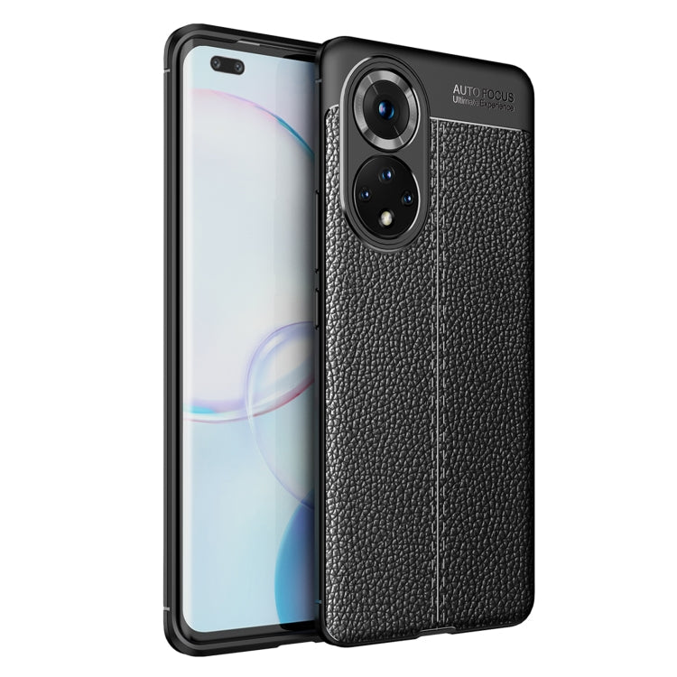Litchi Texture TPU Shockproof Case, For Honor 50 Pro, For Honor 50 SE