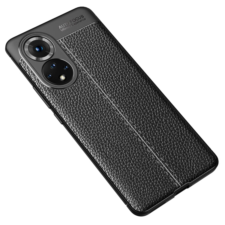 Litchi Texture TPU Shockproof Case, For Honor 50 Pro, For Honor 50 SE