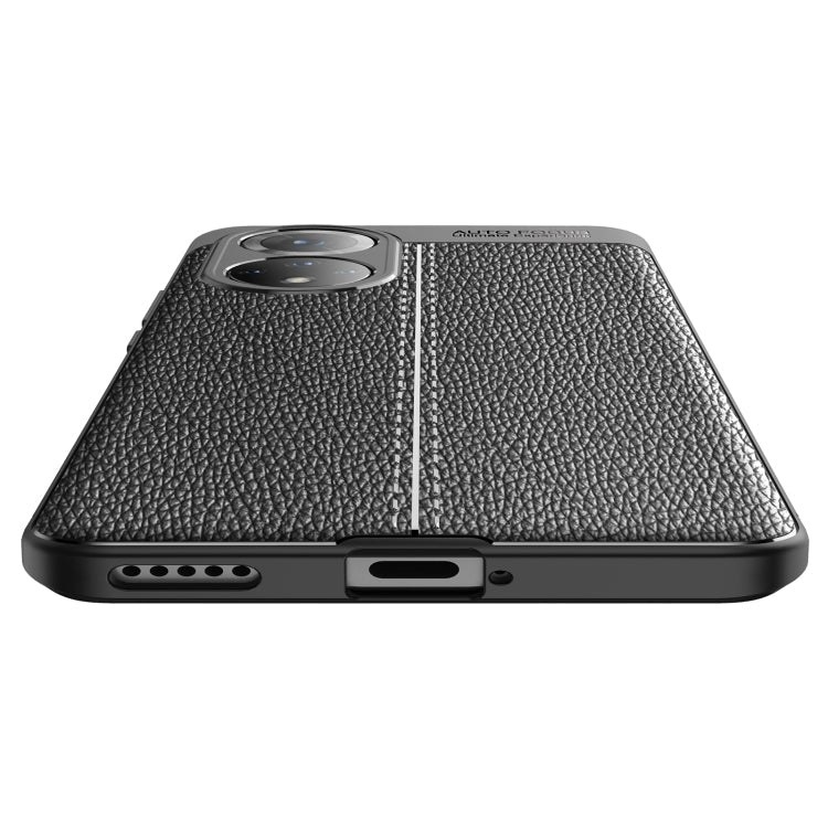 Litchi Texture TPU Shockproof Case, For Honor 50 Pro, For Honor 50 SE