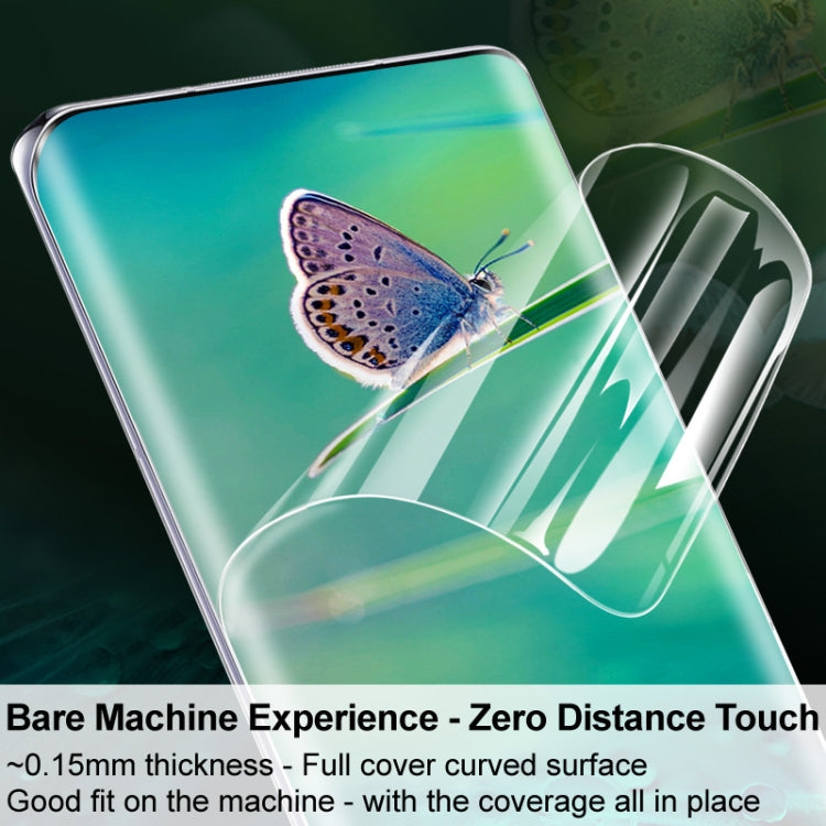 2 PCS IMAK Curved Full Screen Hydrogel Film Front Protector, For OPPO Reno6 Pro 5G / Find X3 Neo, For Asus Zenfone 8 ZS590KS, For Asus Zenfone 8 Flip, For Sony Xperia 1 III, For Xiaomi Redmi Note10 Pro / K40 Gaming, For Xiaomi Redmi Note 10 5G / 4G...