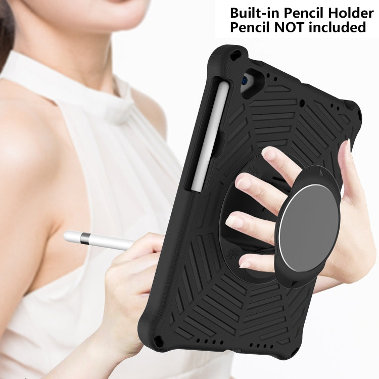 Spider King EVA Protective Case with Adjustable Shoulder Strap & Holder & Pen Slot, For iPad 9.7 2018 & 2017 / Pro 9.7 / Air 2 / Air, For iPad 10.2 2021 / 2020 / 2019, For iPad Pro 10.5 inch 2017 / Air 3 10.5 inch...