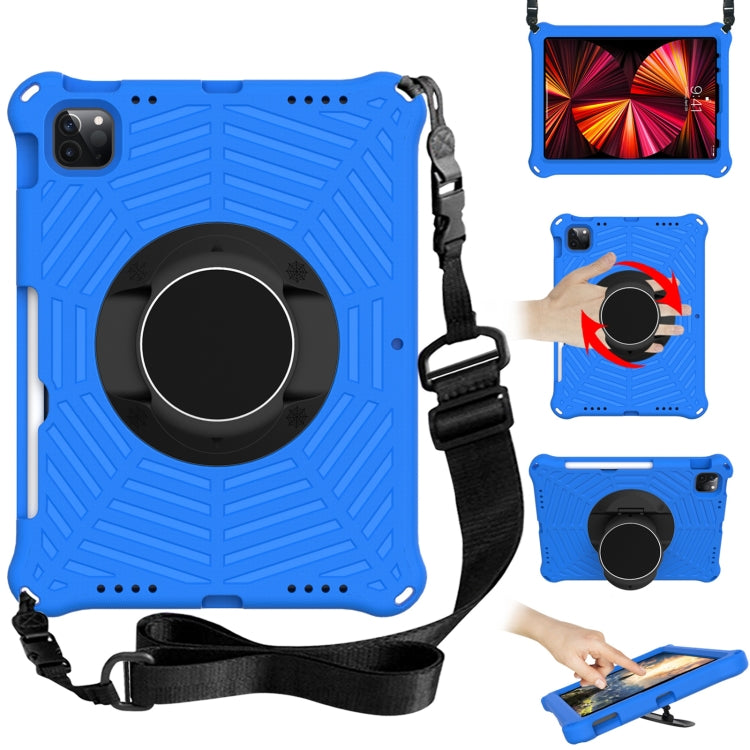 Spider King EVA Protective Case with Adjustable Shoulder Strap & Holder & Pen Slot, For iPad 9.7 2018 & 2017 / Pro 9.7 / Air 2 / Air, For iPad 10.2 2021 / 2020 / 2019, For iPad Pro 10.5 inch 2017 / Air 3 10.5 inch...