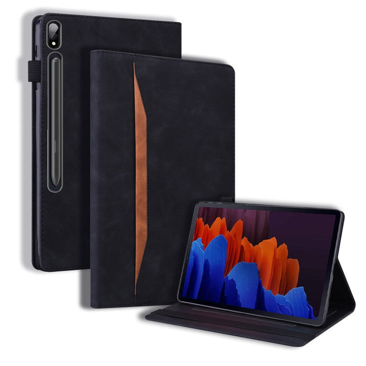 Business Shockproof Horizontal Flip Leather Case with Holder & Card Slots & Photo Frame & Pen Slot & Sleep / Wake-up Function, For iPad Pro 11 inch 2021 & 2018 / Air 2020 10.9, For Lenovo M10 Plus TB-X606F, For Lenovo M10 FHD REL TB-X605FC / TB-X605LC...
