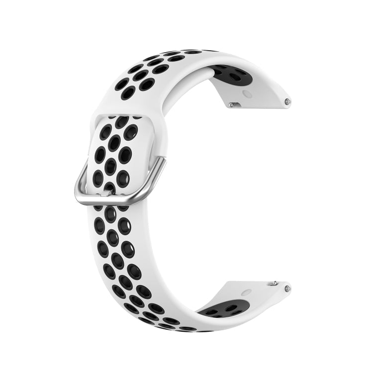 For Huawei Watch 3 / 3 Pro 22mm Sport Two-color Silicone Replacement Strap Watchband
