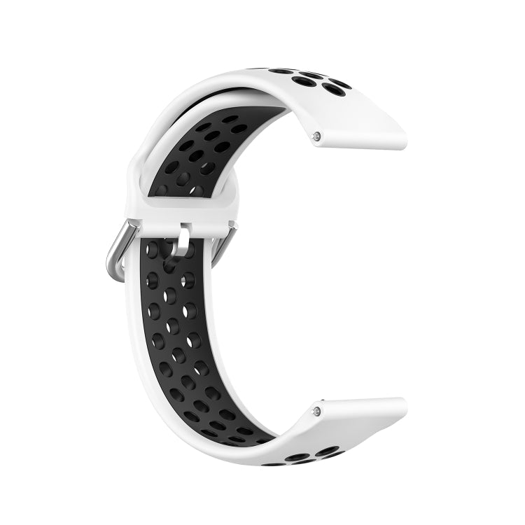 For Huawei Watch 3 / 3 Pro 22mm Sport Two-color Silicone Replacement Strap Watchband