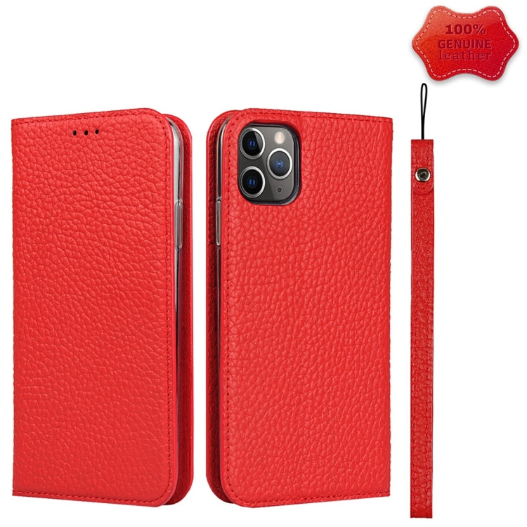 Litchi Texture Horizontal Flip Top Layer Cowhide Leather Case with Holder & Card Slots & Wallet & Strap & Wire Winder, For iPhone 12 mini, For iPhone 12 / 12 Pro, For iPhone 12 Pro Max, For iPhone 11 Pro