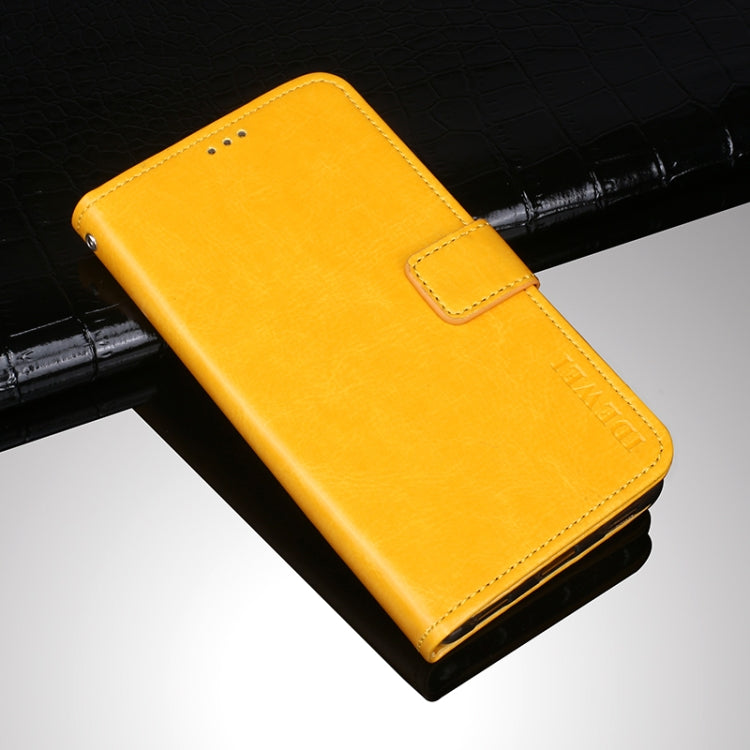 idewei Crazy Horse Texture Horizontal Flip Leather Case with Holder & Card Slots & Wallet, For vivo Y12S 2021, For vivo Y52 5G / Y72 5G, For Wiko Power U10