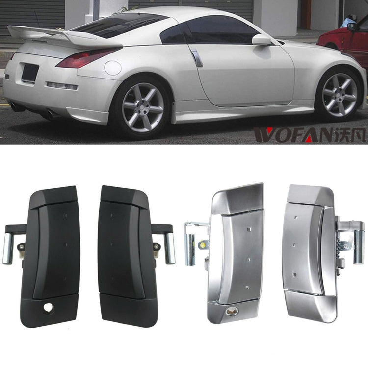 A5924 1 Pair Car Door Outside Handle 80607-CD41E+80606-CD01E for Nissan 350Z 2003-2009, CP-2593, CP-2592
