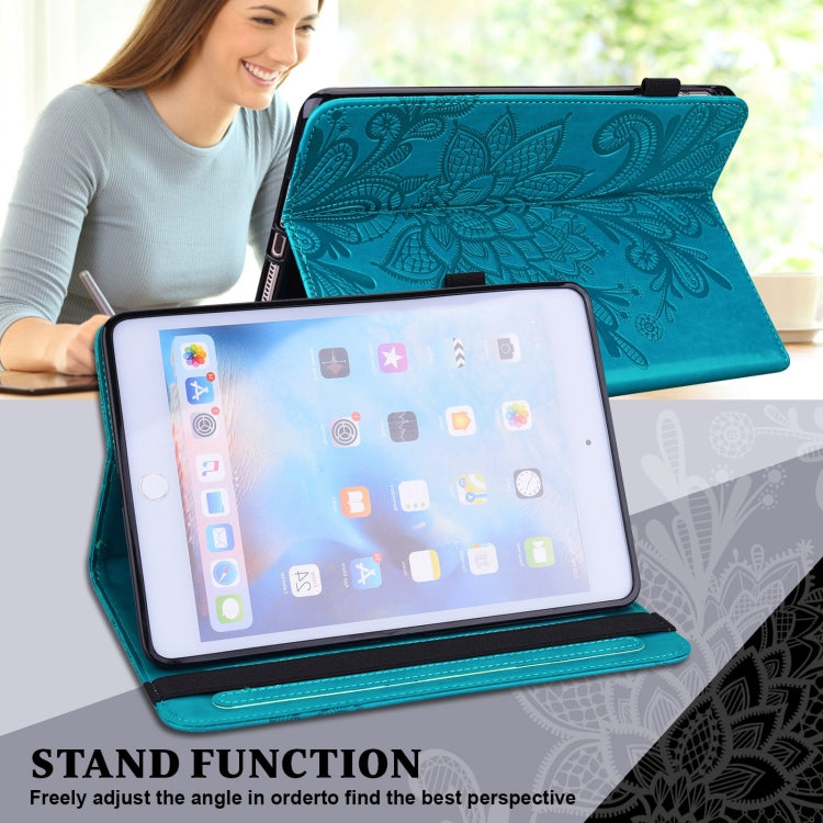 Lace Flower Embossing Pattern Horizontal Flip Leather Case with Holder & Card Slots & Wallet & Photo Frame, For Samsung Galaxy Tab S8 / Galaxy Tab S7 SM-T870/SM-T875/SM-T876B, For Samsung Galaxy Tab A 8.0 2019 T290                                      ...