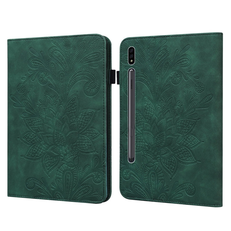 Lace Flower Embossing Pattern Horizontal Flip Leather Case with Holder & Card Slots & Wallet & Photo Frame, For Samsung Galaxy Tab S8 / Galaxy Tab S7 SM-T870/SM-T875/SM-T876B, For Samsung Galaxy Tab A 8.0 2019 T290                                      ...