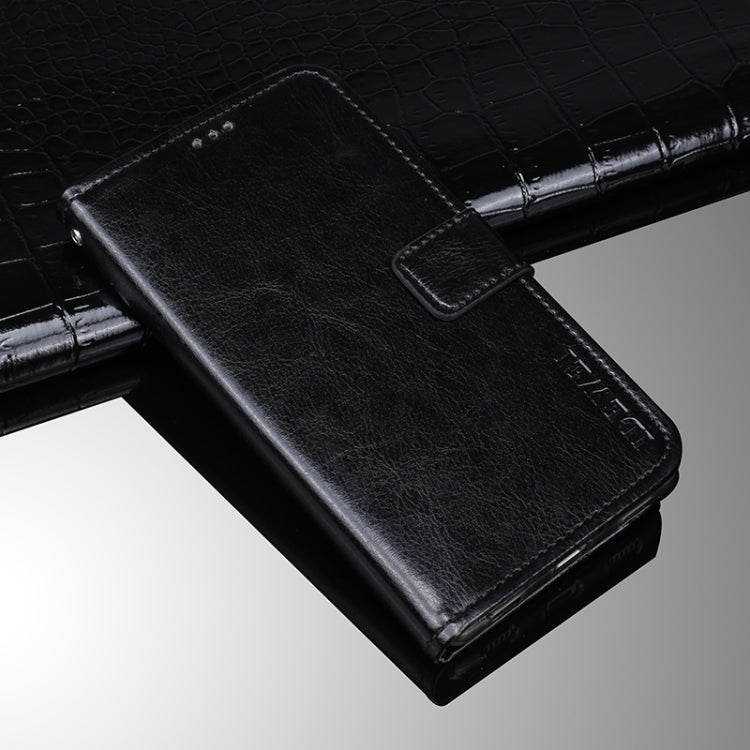 idewei Crazy Horse Texture Horizontal Flip Leather Case with Holder & Card Slots & Wallet, For ZTE Blade A71