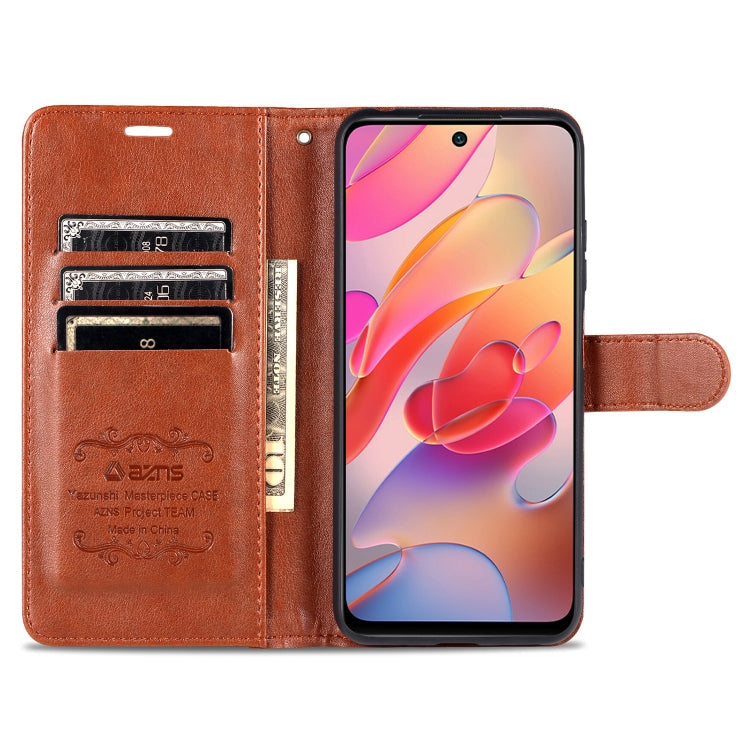 AZNS Sheepskin Texture Horizontal Flip Leather Case with Holder & Card Slots & Wallet, For Xiaomi Poco M3 Pro 5G / Redmi Note 10 5G, For Xiaomi Poco X3 GT / Redmi Note 10 Pro 5G