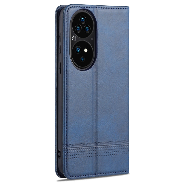 AZNS Magnetic Calf Texture Horizontal Flip Leather Case with Card Slots & Holder & Wallet, For Huawei P50, For Huawei P50 Pro, For Honor 50, For Honor 50 Pro