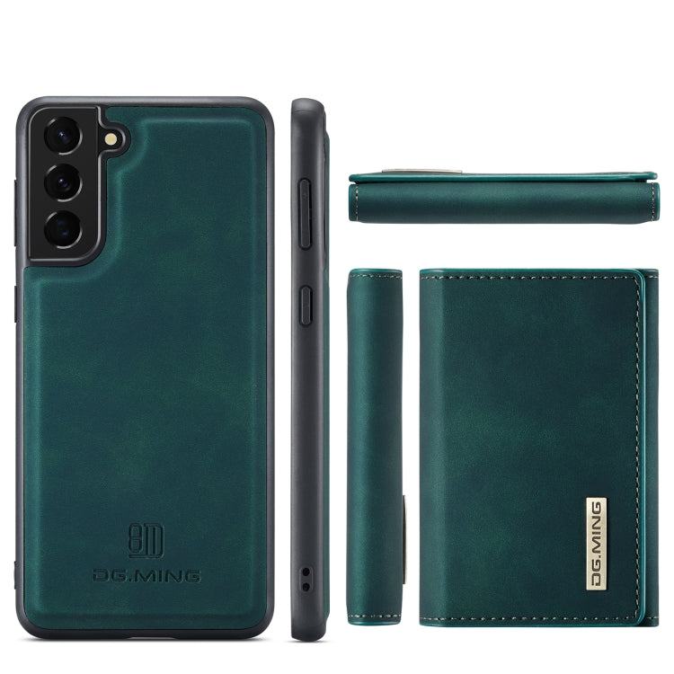 DG.MING M1 Series 3-Fold Multi Card Wallet  Back Cover Shockproof Case with Holder Function, For Samsung Galaxy S21, For Samsung Galaxy S21 FE, For Samsung Galaxy S21+