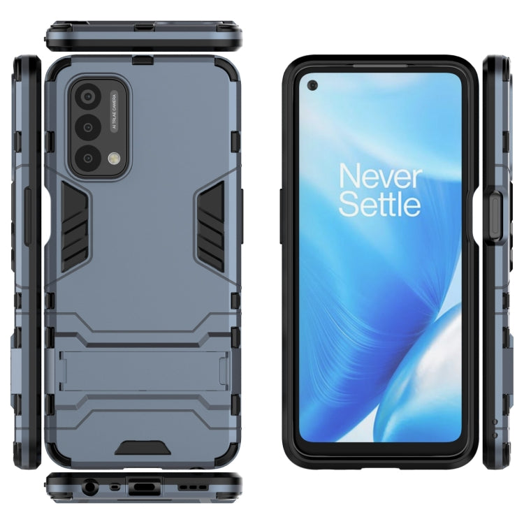 PC + TPU Shockproof Protective Case with Holder, For OnePlus Nord N200 5G
