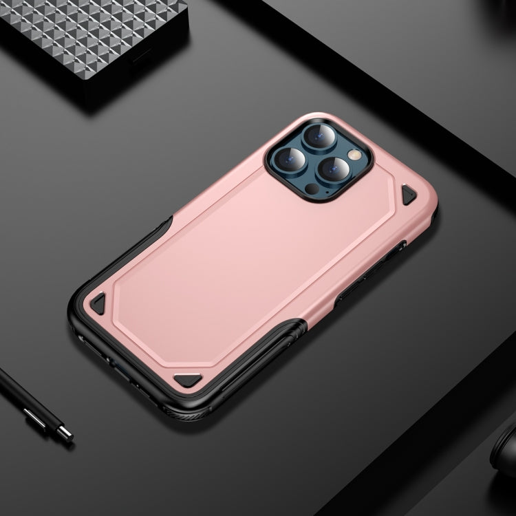 Power Armor PC + TPU Anti-fall Protective Case, For iPhone 13 Pro Max