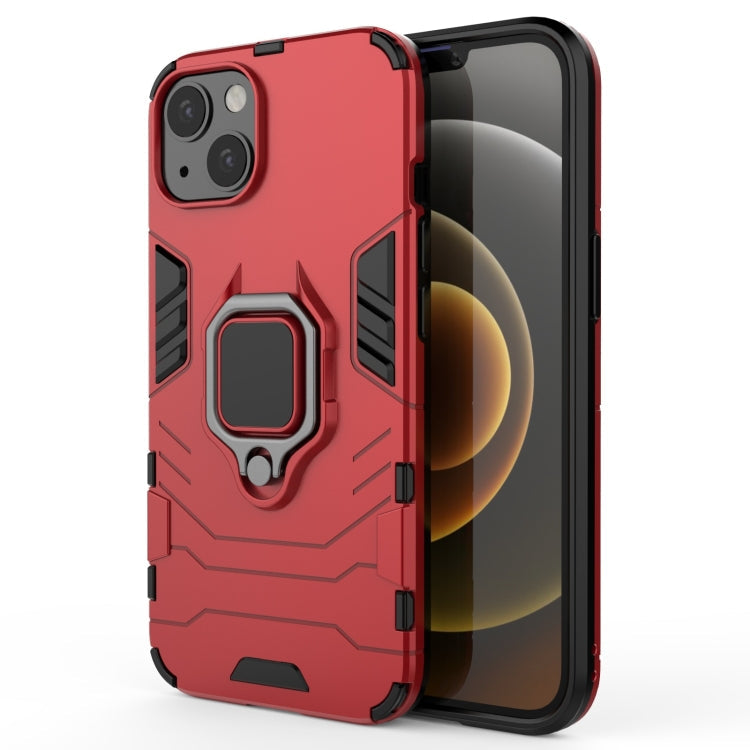 Shockproof PC + TPU Protective Case with Magnetic Ring Holder, For iPhone 13 mini, For iPhone 13, For iPhone 13 Pro, For iPhone 13 Pro Max