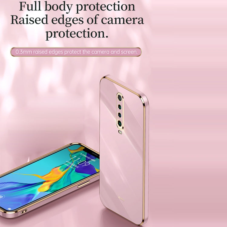 XINLI Straight Edge 6D Electroplate TPU Phone Case, For Xiaomi Redmi K30, For Xiaomi Redmi K30 Pro, For Xiaomi Redmi K40