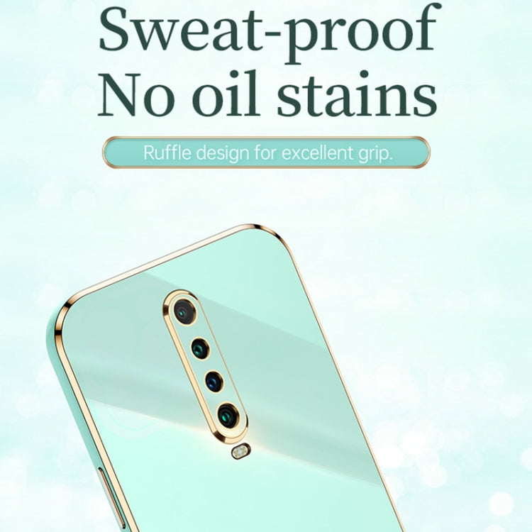 XINLI Straight Edge 6D Electroplate TPU Phone Case, For Xiaomi Redmi K30, For Xiaomi Redmi K30 Pro, For Xiaomi Redmi K40