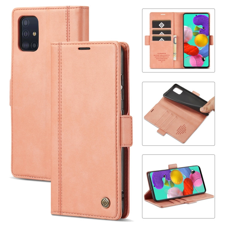 LC.IMEEKE Magnetic Buckle PU + TPU Horizontal Flip Leather Case with Holder & Card Slots & Wallet, For Samsung Galaxy A02s, For Samsung Galaxy A12, For Samsung Galaxy A22 4G, For Samsung Galaxy A22 5G