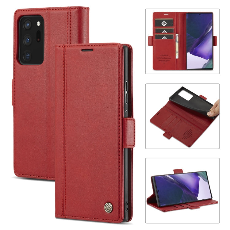 LC.IMEEKE Magnetic Buckle PU + TPU Horizontal Flip Leather Case with Holder & Card Slots & Wallet, For Samsung Galaxy A72 5G / 4G, For Samsung Galaxy Note20, For Samsung Galaxy Note20 Ultra, For Samsung Galaxy S8, For Samsung Galaxy S8+