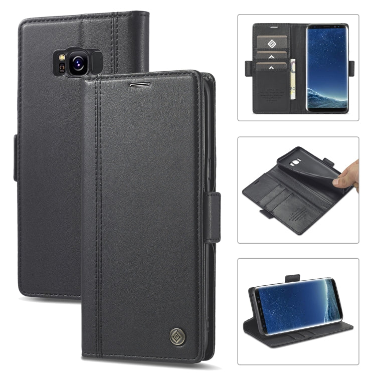 LC.IMEEKE Magnetic Buckle PU + TPU Horizontal Flip Leather Case with Holder & Card Slots & Wallet, For Samsung Galaxy A72 5G / 4G, For Samsung Galaxy Note20, For Samsung Galaxy Note20 Ultra, For Samsung Galaxy S8, For Samsung Galaxy S8+