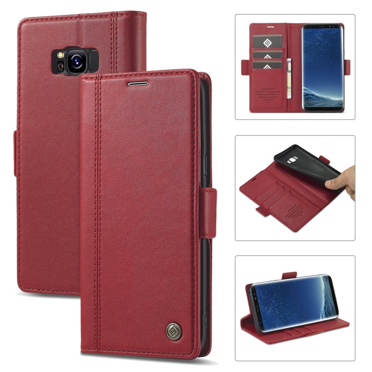 LC.IMEEKE Magnetic Buckle PU + TPU Horizontal Flip Leather Case with Holder & Card Slots & Wallet, For Samsung Galaxy A72 5G / 4G, For Samsung Galaxy Note20, For Samsung Galaxy Note20 Ultra, For Samsung Galaxy S8, For Samsung Galaxy S8+