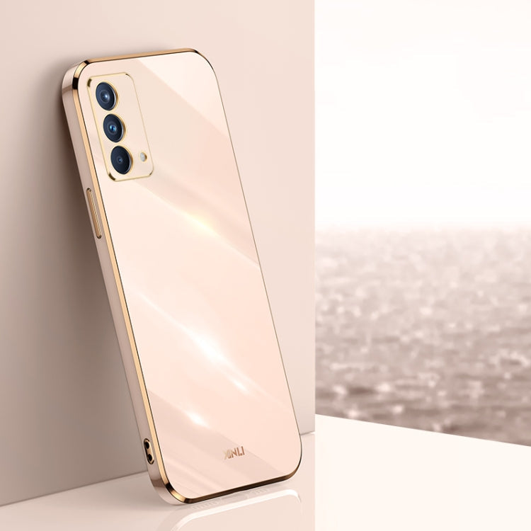 XINLI Straight Edge 6D Electroplate TPU Phone Case, For OPPO Find X3 Pro, For OPPO K9, For OPPO Reno4