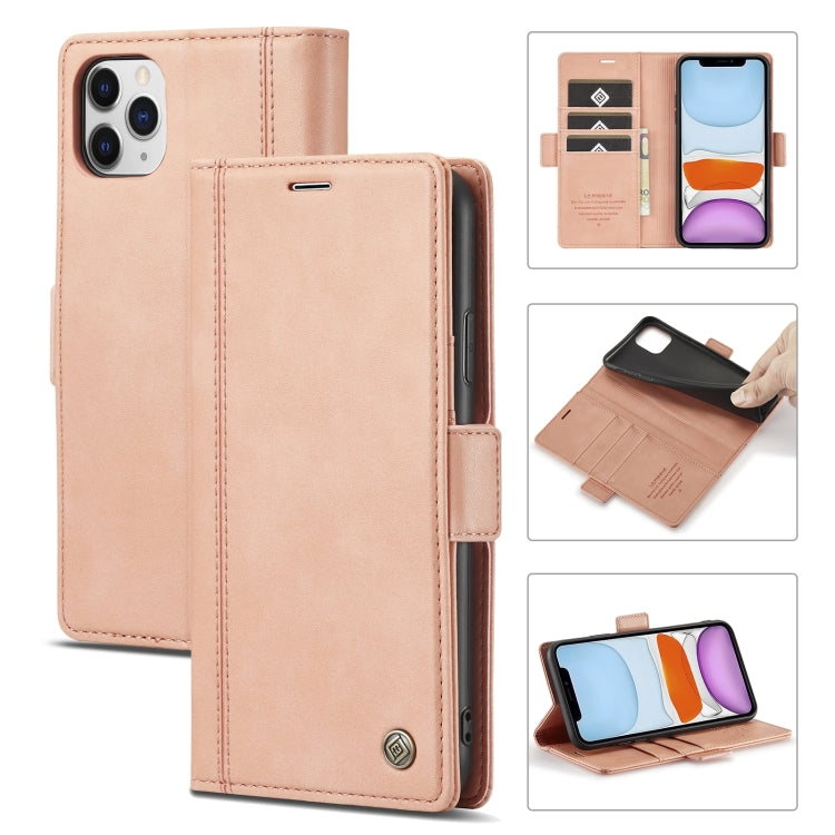 LC.IMEEKE Magnetic Buckle PU + TPU Horizontal Flip Leather Case with Holder & Card Slots & Wallet, For iPhone 11, For iPhone 11 Pro, For iPhone 11 Pro Max, For iPhone 12 Pro Max