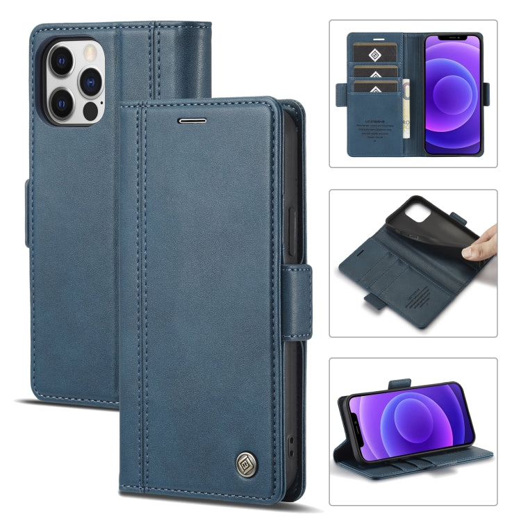 LC.IMEEKE Magnetic Buckle PU + TPU Horizontal Flip Leather Case with Holder & Card Slots & Wallet, For iPhone 11, For iPhone 11 Pro, For iPhone 11 Pro Max, For iPhone 12 Pro Max