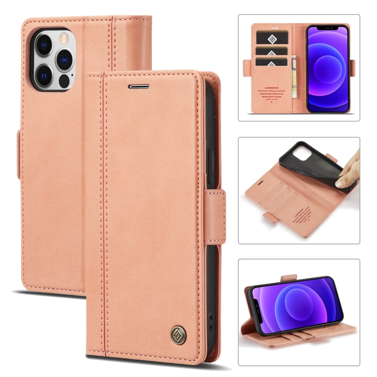 LC.IMEEKE Magnetic Buckle PU + TPU Horizontal Flip Leather Case with Holder & Card Slots & Wallet, For iPhone 11, For iPhone 11 Pro, For iPhone 11 Pro Max, For iPhone 12 Pro Max