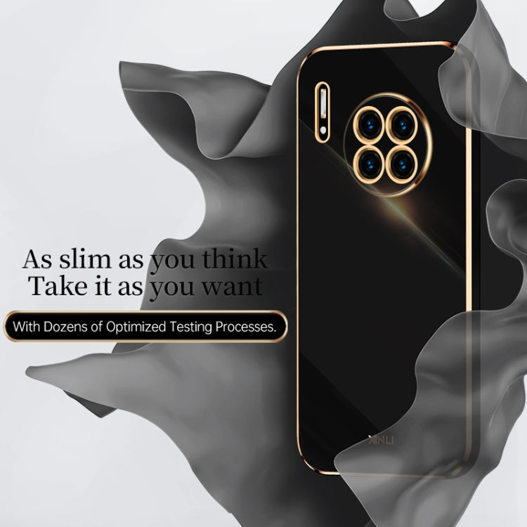 XINLI Straight Edge 6D Electroplate TPU Phone Case, For Huawei Mate 30, For Huawei Mate 30 Pro, For Huawei Mate 40