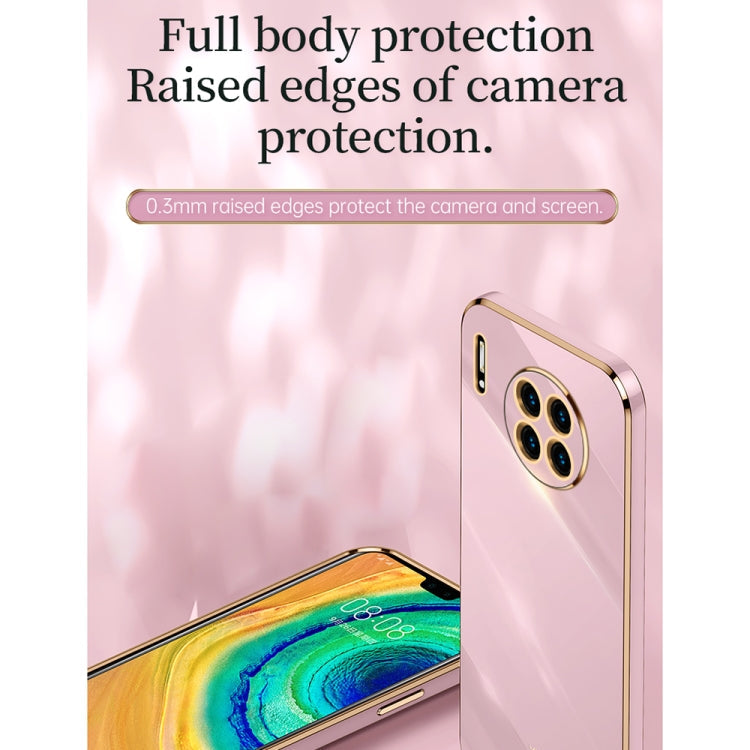 XINLI Straight Edge 6D Electroplate TPU Phone Case, For Huawei Mate 30, For Huawei Mate 30 Pro, For Huawei Mate 40