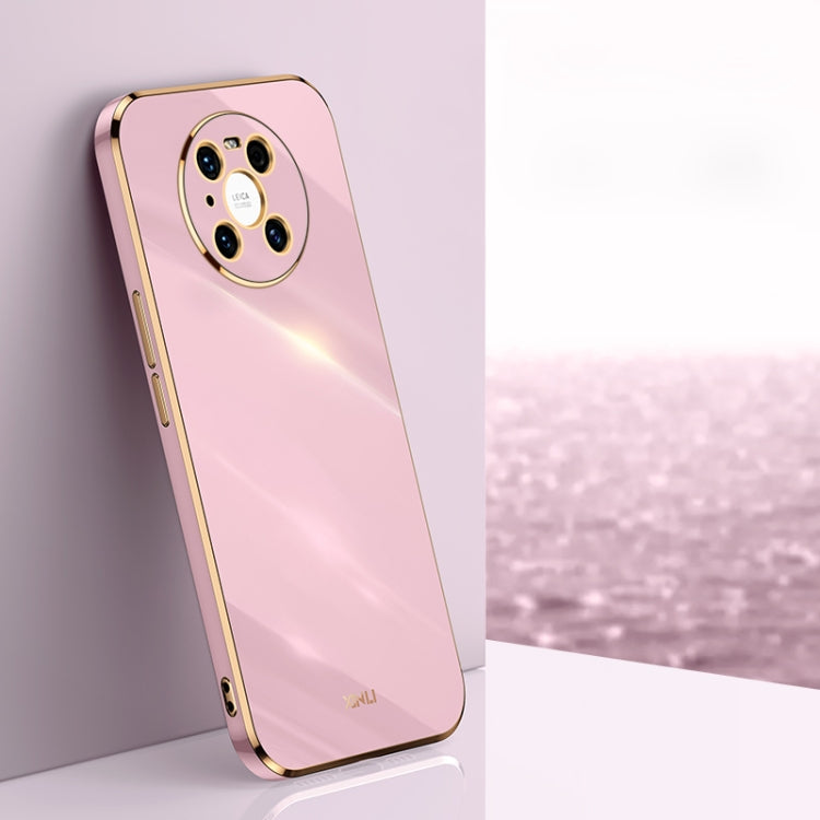 XINLI Straight Edge 6D Electroplate TPU Phone Case, For Huawei Mate 40 Pro, For Huawei nova 6 5G, For Huawei nova 6 SE