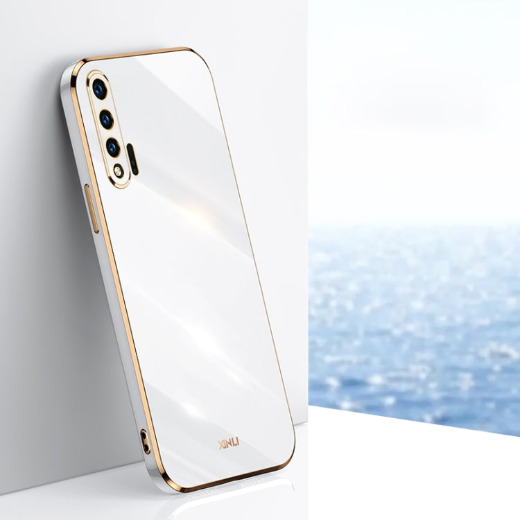 XINLI Straight Edge 6D Electroplate TPU Phone Case, For Huawei Mate 40 Pro, For Huawei nova 6 5G, For Huawei nova 6 SE