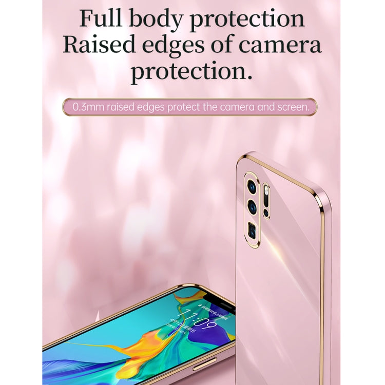 XINLI Straight Edge 6D Electroplate TPU Phone Case, For Huawei P30 Pro, For Huawei P30 Lite, For Huawei P40