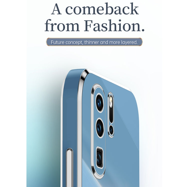 XINLI Straight Edge 6D Electroplate TPU Phone Case, For Huawei P30 Pro, For Huawei P30 Lite, For Huawei P40