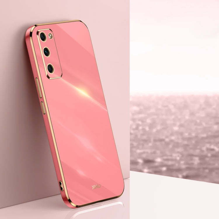 XINLI Straight Edge 6D Electroplate TPU Phone Case, For Honor 30S, For Honor 30 Youth, For Honor 50 Pro