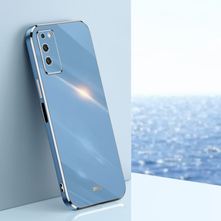 XINLI Straight Edge 6D Electroplate TPU Phone Case, For Honor V40 5G, For Honor X10 5G, For Huawei nova 8 5G, For Honor 50